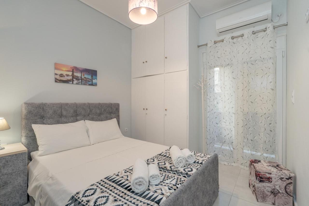 Comfy Apt Next To Metro Athen Eksteriør billede